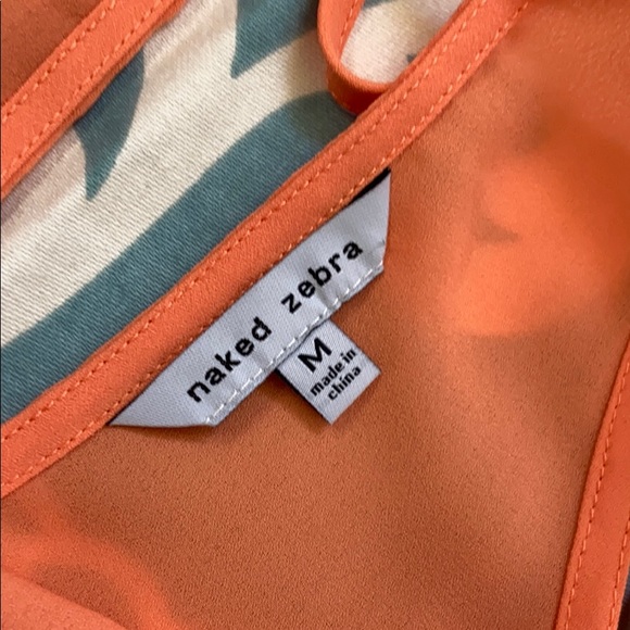 Brand NWOT Melon Naked Zebra top - Picture 5 of 6